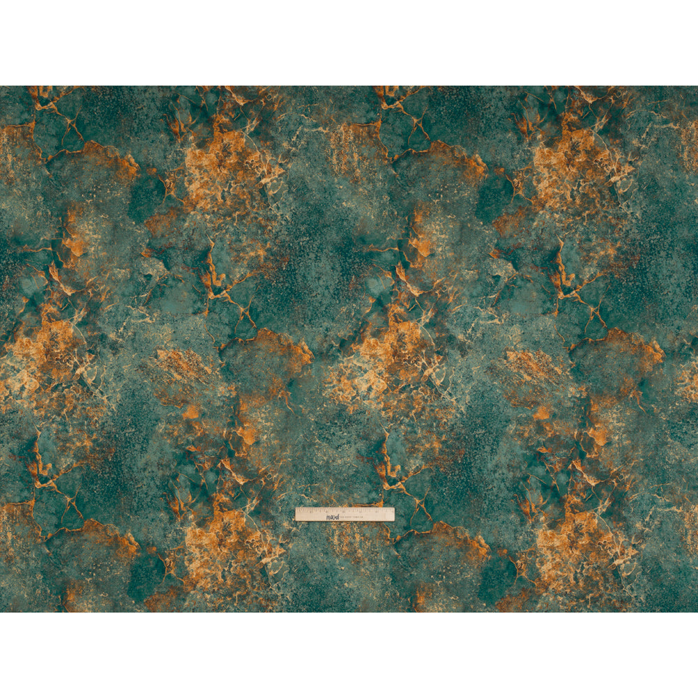 Stonehenge Quilting Cotton by Northcott - Oxidized Copper Quartz Abstract - Gradations II Collection Stonehenge Quilting Cotton by Northcott - Oxidized Copper Quartz Abstract - Gradations II Collection