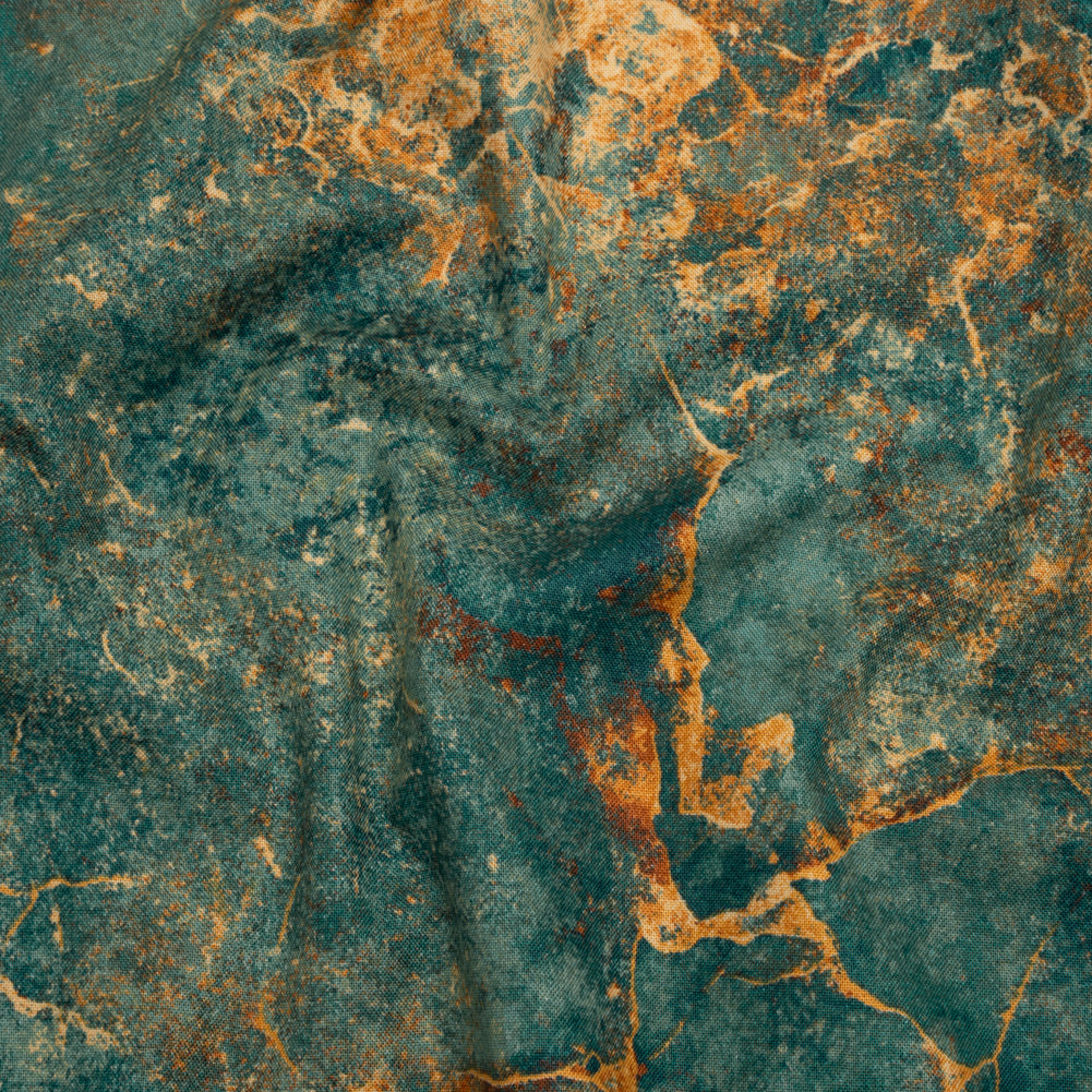 Stonehenge Quilting Cotton by Northcott - Oxidized Copper Quartz Abstract - Gradations II Collection Stonehenge Quilting Cotton by Northcott - Oxidized Copper Quartz Abstract - Gradations II Collection