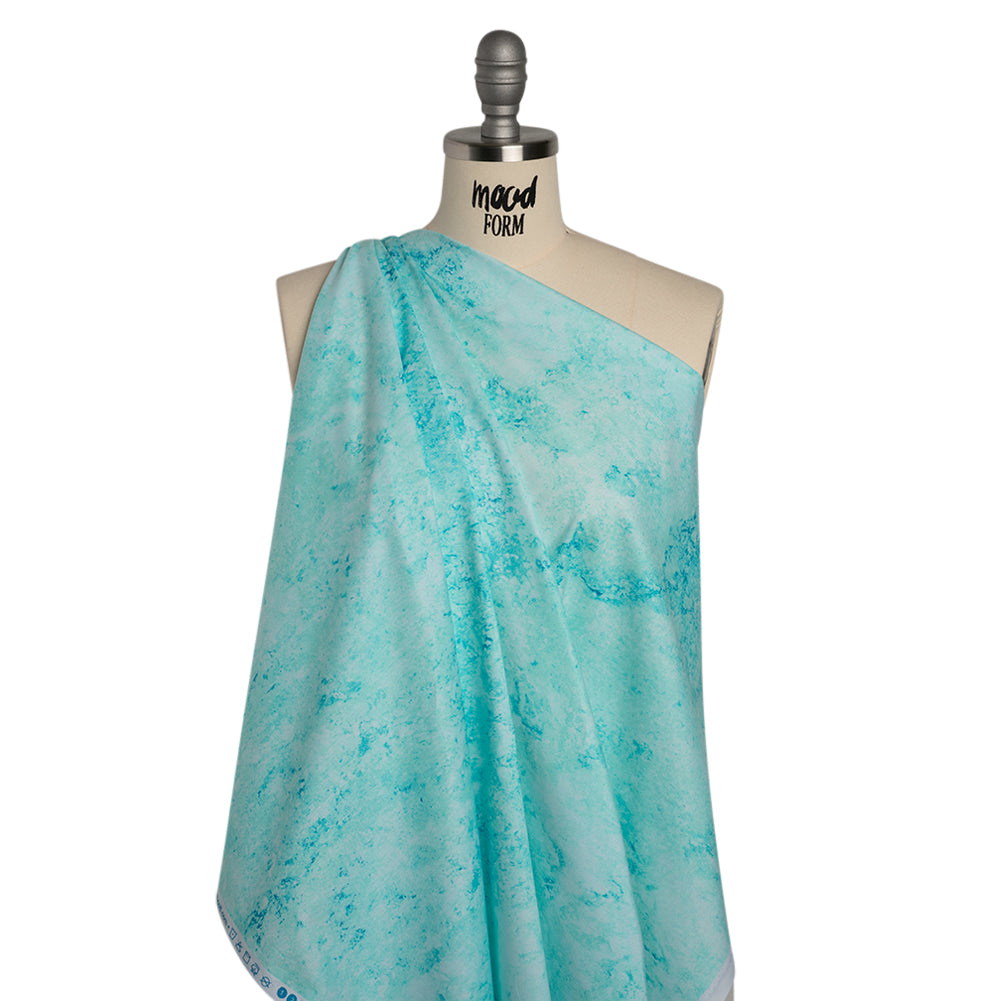 Stonehenge Quilting Cotton by Northcott - Peacock Sandstone Abstract - Gradations II Collection - Drape Stonehenge Quilting Cotton by Northcott - Peacock Sandstone Abstract - Gradations II Collection - Drape