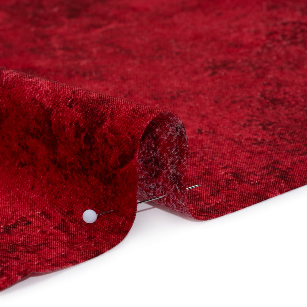 Stonehenge Quilting Cotton by Northcott - Cardinal Abstract Texture - Basics Collection Stonehenge Quilting Cotton by Northcott - Cardinal Abstract Texture - Basics Collection