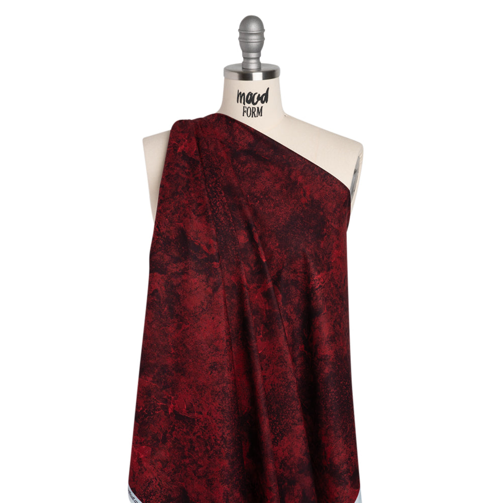 Stonehenge Quilting Cotton by Northcott - Cabernet Abstract Texture - Basics Collection - Drape Stonehenge Quilting Cotton by Northcott - Cabernet Abstract Texture - Basics Collection - Drape