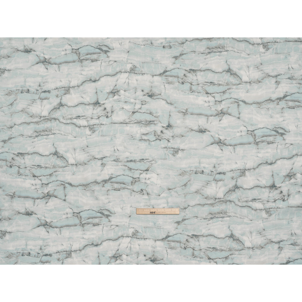Stonehenge Quilting Cotton by Northcott - Prussian Marble 1 Abstract Cracked Stone - Surfaces Collection - Full Stonehenge Quilting Cotton by Northcott - Prussian Marble 1 Abstract Cracked Stone - Surfaces Collection - Full