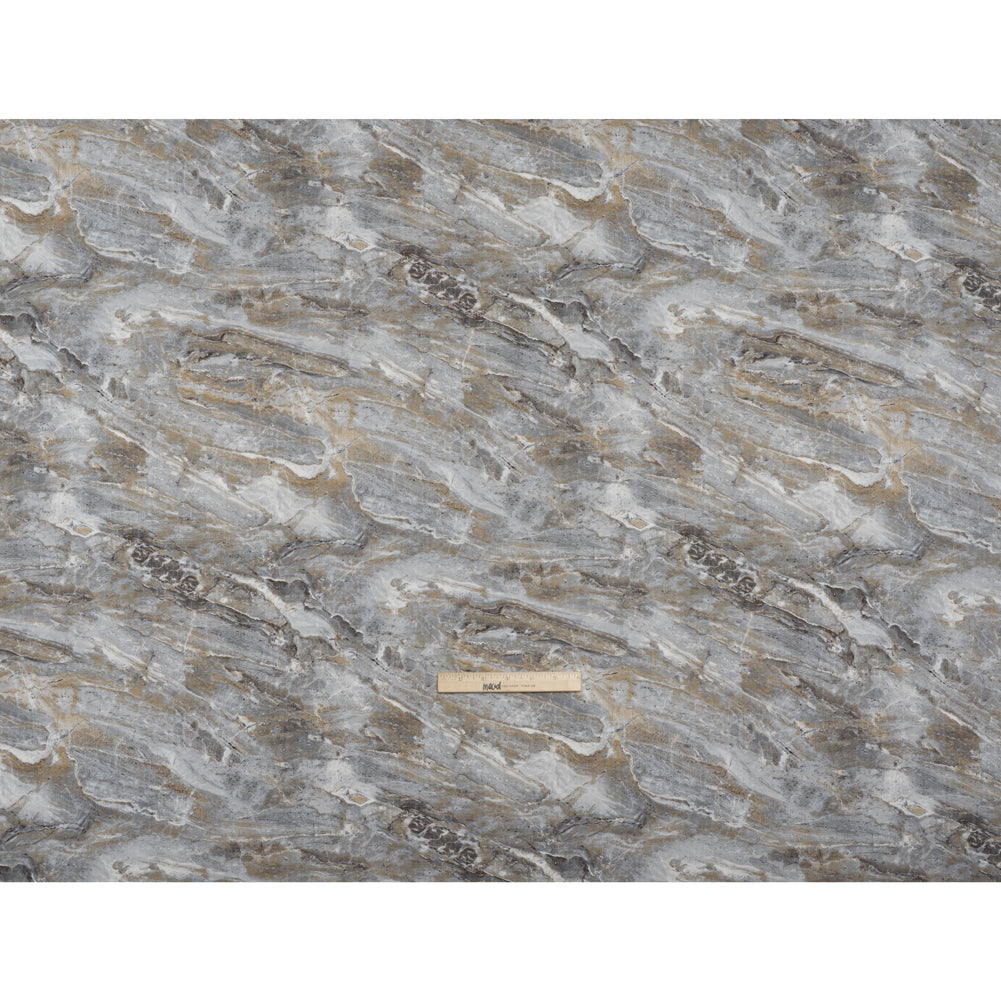 Stonehenge Quilting Cotton by Northcott - Warm Gray Marble 5 Stone Swirl - Surfaces Collection - Full Stonehenge Quilting Cotton by Northcott - Warm Gray Marble 5 Stone Swirl - Surfaces Collection - Full