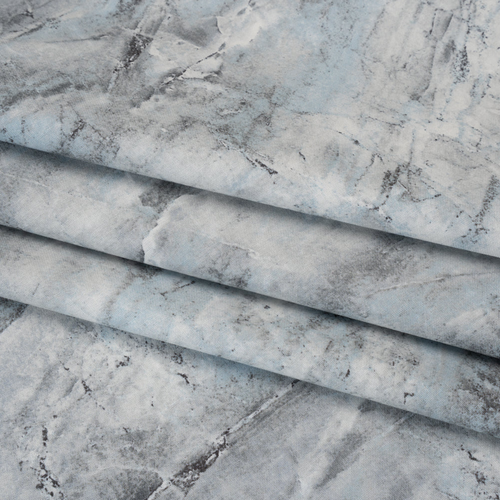 Stonehenge Quilting Cotton by Northcott - Cool Gray Marble 7 Stone Scratch - Surfaces Collection - Folded Stonehenge Quilting Cotton by Northcott - Cool Gray Marble 7 Stone Scratch - Surfaces Collection - Folded