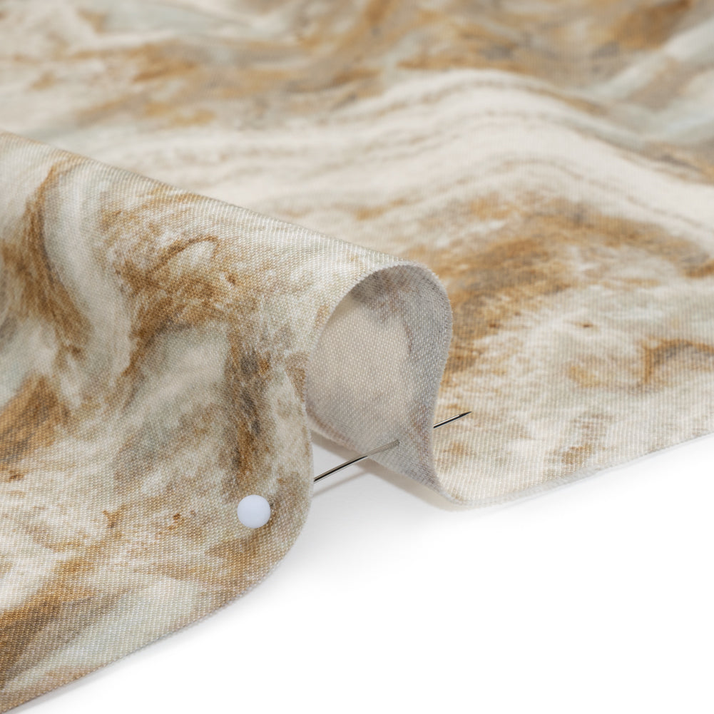 Stonehenge Quilting Cotton by Northcott - Cream Marble 8 Swirling Stone - Surfaces Collection - Detail Stonehenge Quilting Cotton by Northcott - Cream Marble 8 Swirling Stone - Surfaces Collection - Detail