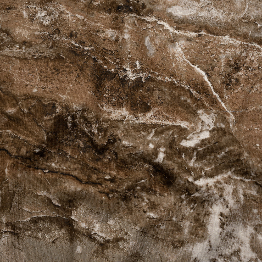 Stonehenge Quilting Cotton by Northcott - Brown Marble 12 Earth Textures - Surfaces Collection Stonehenge Quilting Cotton by Northcott - Brown Marble 12 Earth Textures - Surfaces Collection