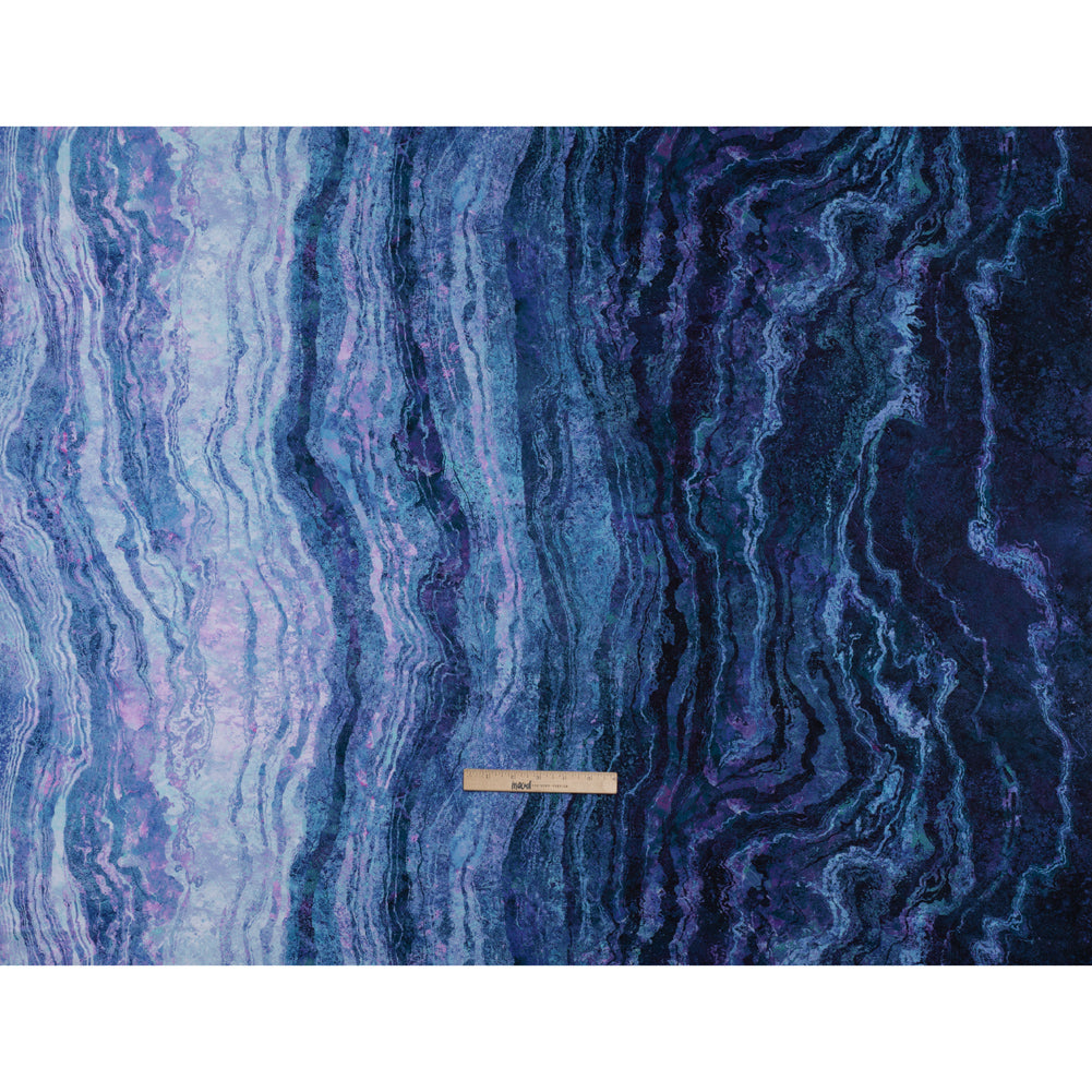 Stonehenge Quilting Cotton by Northcott - Twilight Swirling Lines Gradient - Ombre II Collection - Full Stonehenge Quilting Cotton by Northcott - Twilight Swirling Lines Gradient - Ombre II Collection - Full