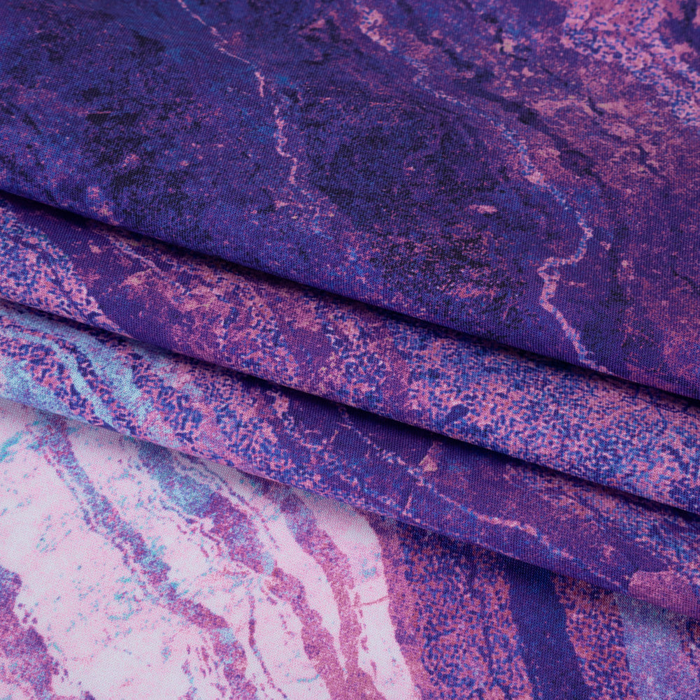 Stonehenge Quilting Cotton by Northcott - Mystic Swirling Lines Gradient - Ombre II Collection - Folded Stonehenge Quilting Cotton by Northcott - Mystic Swirling Lines Gradient - Ombre II Collection - Folded