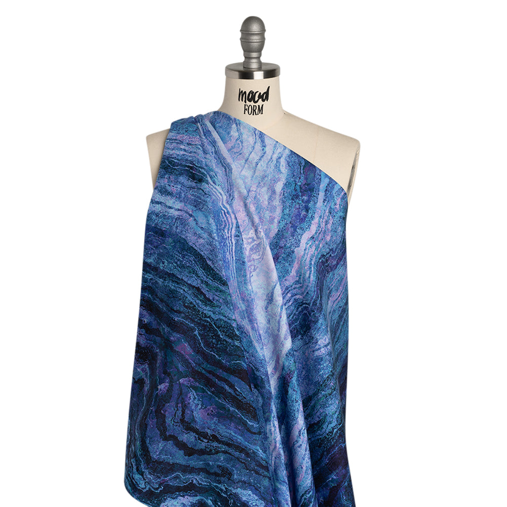Stonehenge Wide Backing Quilting Cotton by Northcott - Twilight Swirling Lines Gradient, 108" Width - Ombre Wide Backing II Collection - Drape Stonehenge Wide Backing Quilting Cotton by Northcott - Twilight Swirling Lines Gradient, 108" Width - Ombre Wide Backing II Collection - Drape