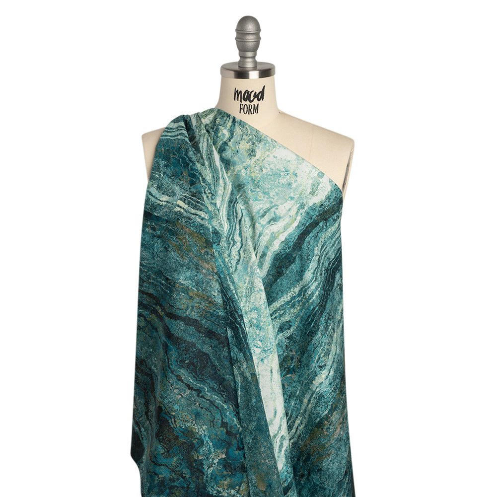 Stonehenge Wide Backing Quilting Cotton by Northcott - Blue Planet Swirling Lines Gradient, 108" Width - Ombre Wide Backing II Collection Stonehenge Wide Backing Quilting Cotton by Northcott - Blue Planet Swirling Lines Gradient, 108" Width - Ombre Wide Backing II Collection