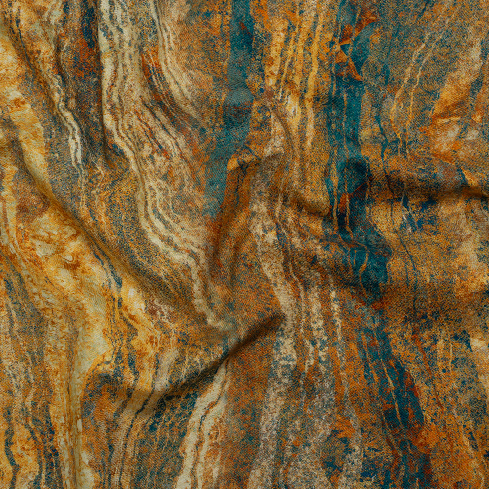 Stonehenge Wide Backing Quilting Cotton by Northcott - Oxidized Copper Swirling Lines Gradient, 108" Width - Ombre Wide Backing II Collection Stonehenge Wide Backing Quilting Cotton by Northcott - Oxidized Copper Swirling Lines Gradient, 108" Width - Ombre Wide Backing II Collection