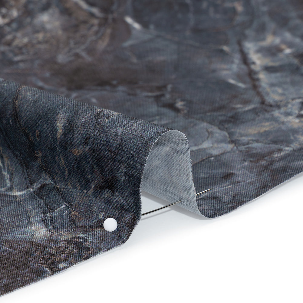 Stonehenge Wide Backing Quilting Cotton by Northcott - Cool Gray Marble 6 Stone Crackle, 108" Width - Surfaces Wide Backing Collection - Detail Stonehenge Wide Backing Quilting Cotton by Northcott - Cool Gray Marble 6 Stone Crackle, 108" Width - Surfaces Wide Backing Collection - Detail