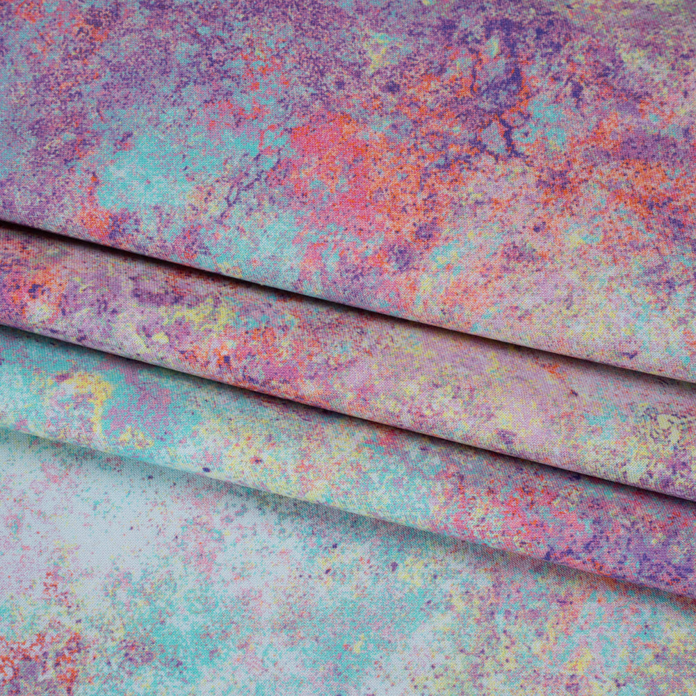 Stonehenge Wide Backing Quilting Cotton by Northcott - Pastel Textural Abstract, 108" Width - Multi Mixers Wide Backing Collection Stonehenge Wide Backing Quilting Cotton by Northcott - Pastel Textural Abstract, 108" Width - Multi Mixers Wide Backing Collection