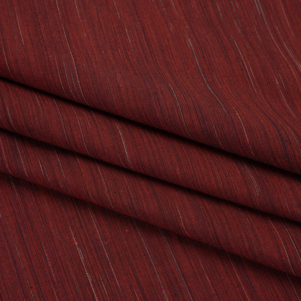 Woven Quilting Cotton Fabric by FIGO Studio - Wine Striated - Space Dye Collection Woven Quilting Cotton Fabric by FIGO Studio - Wine Striated - Space Dye Collection