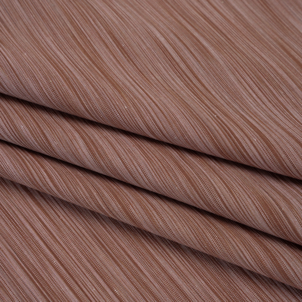 Woven Quilting Cotton Fabric by FIGO Studio - Cinnamon Striated - Space Dye Collection Woven Quilting Cotton Fabric by FIGO Studio - Cinnamon Striated - Space Dye Collection