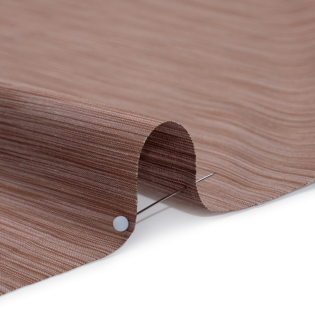 Woven Quilting Cotton Fabric by FIGO Studio - Cinnamon Striated - Space Dye Collection Woven Quilting Cotton Fabric by FIGO Studio - Cinnamon Striated - Space Dye Collection