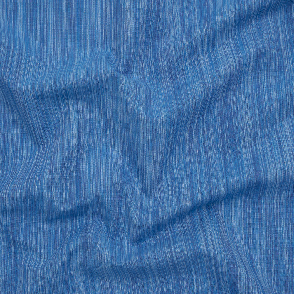 Woven Quilting Cotton Fabric by FIGO Studio - Aqua Striated - Space Dye Collection Woven Quilting Cotton Fabric by FIGO Studio - Aqua Striated - Space Dye Collection