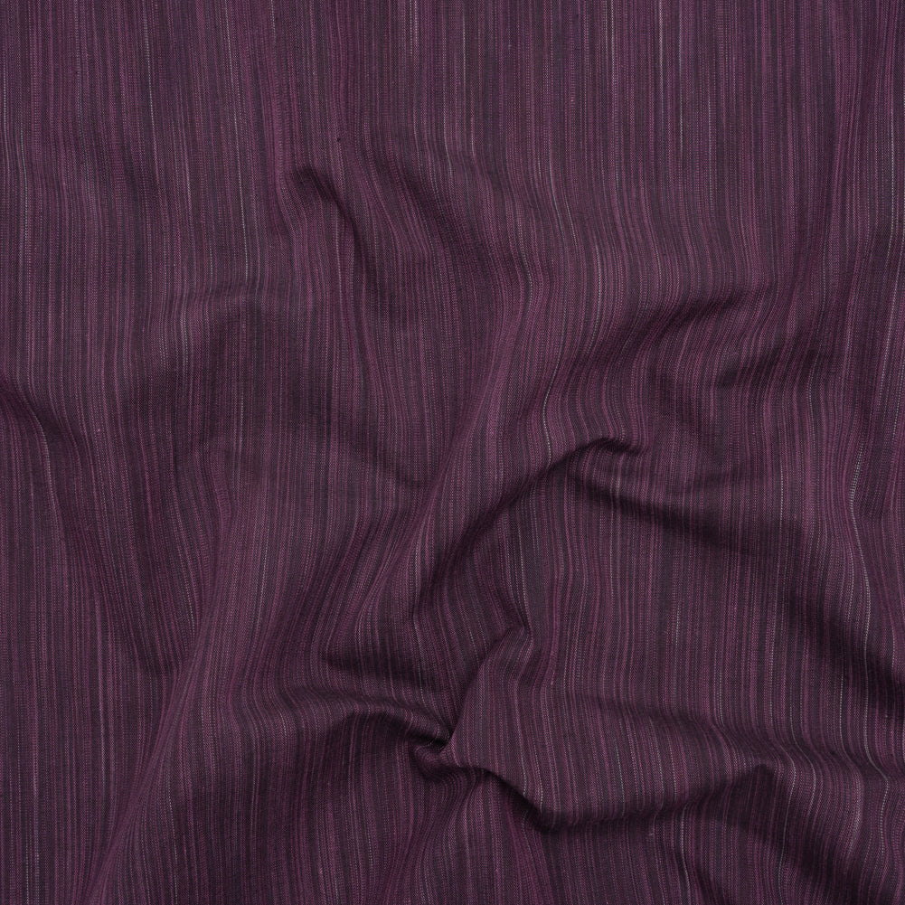 Woven Quilting Cotton Fabric by FIGO Studio - Eggplant Striated - Space Dye Collection Woven Quilting Cotton Fabric by FIGO Studio - Eggplant Striated - Space Dye Collection