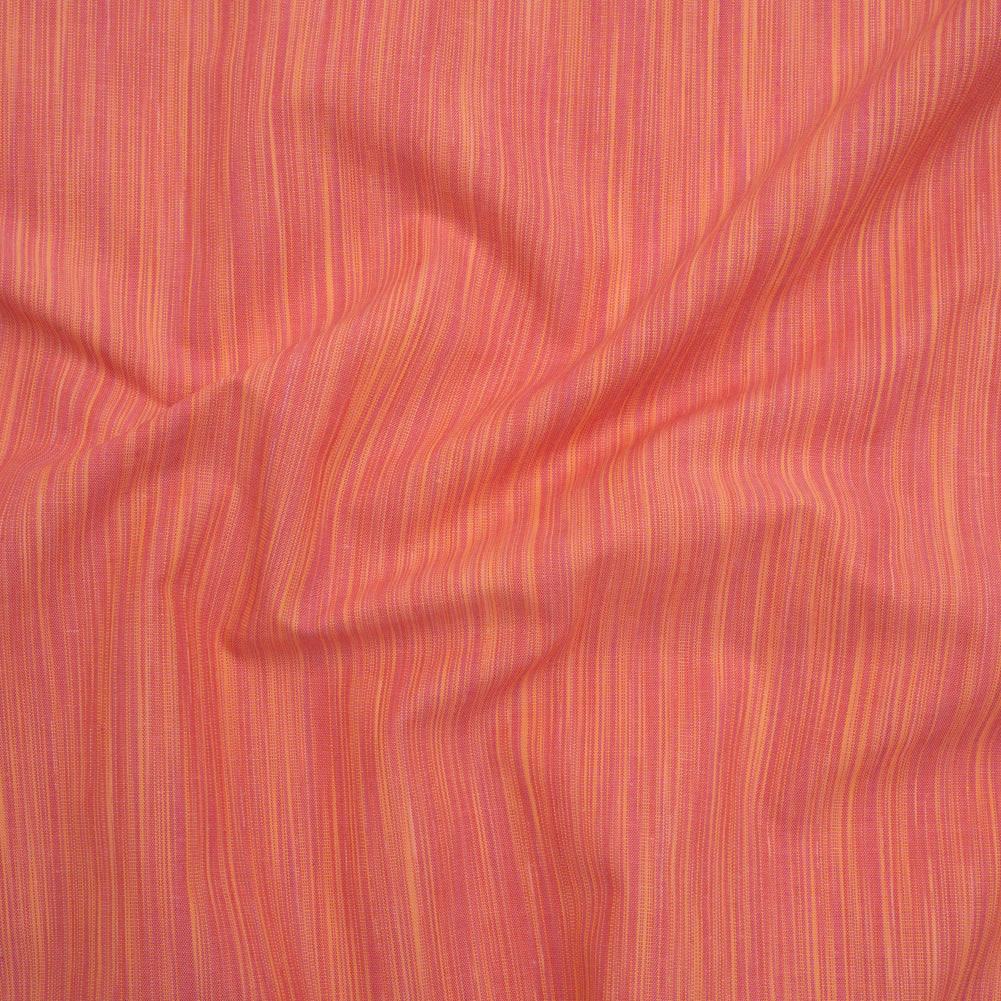Woven Quilting Cotton Fabric by FIGO Studio - Rose Striated - Space Dye Collection Woven Quilting Cotton Fabric by FIGO Studio - Rose Striated - Space Dye Collection