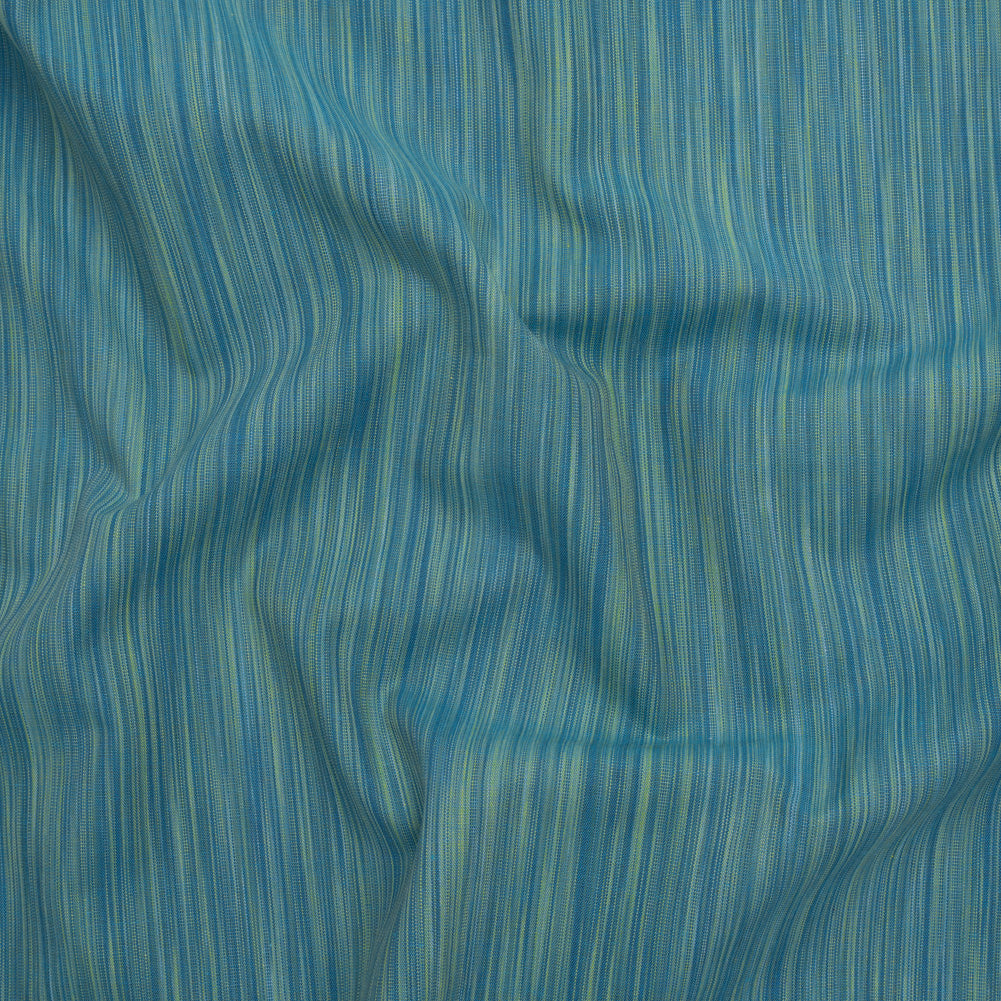 Woven Quilting Cotton Fabric by FIGO Studio - Teal Striated - Space Dye Collection Woven Quilting Cotton Fabric by FIGO Studio - Teal Striated - Space Dye Collection