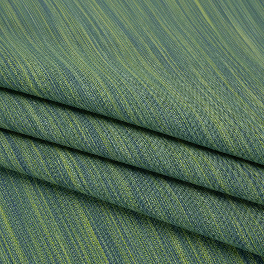 Woven Quilting Cotton Fabric by FIGO Studio - Green Striated - Space Dye Collection - Folded Woven Quilting Cotton Fabric by FIGO Studio - Green Striated - Space Dye Collection - Folded