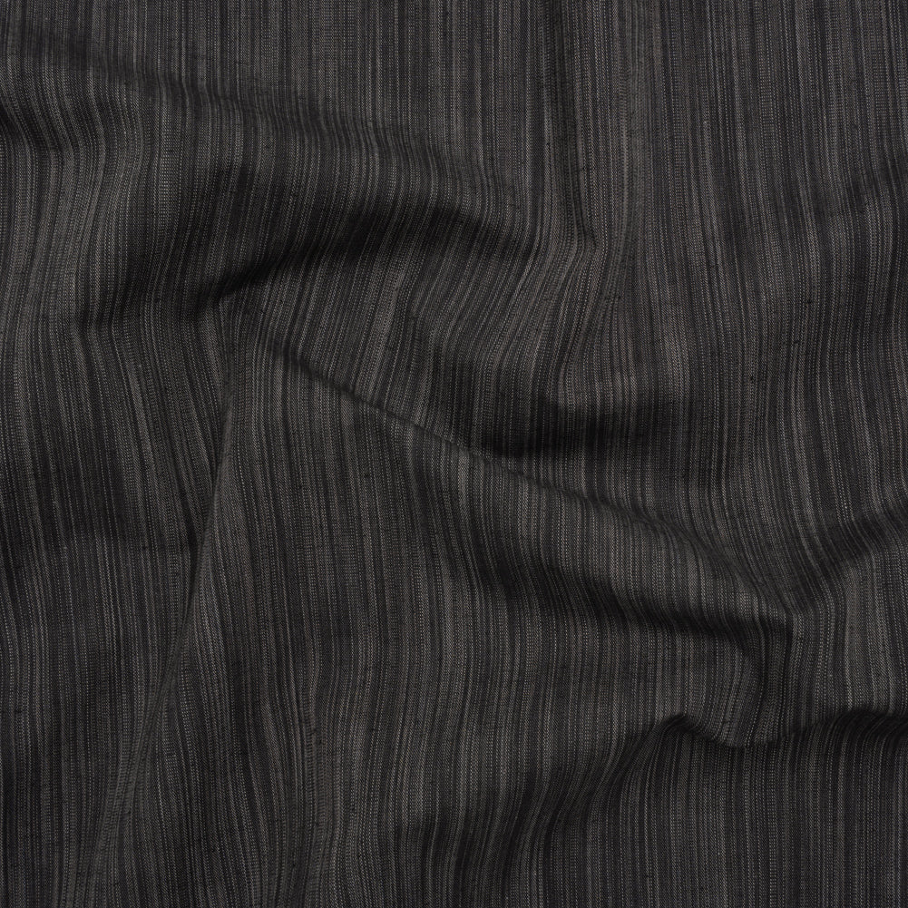 Woven Quilting Cotton Fabric by FIGO Studio - Soot Striated - Space Dye Collection Woven Quilting Cotton Fabric by FIGO Studio - Soot Striated - Space Dye Collection