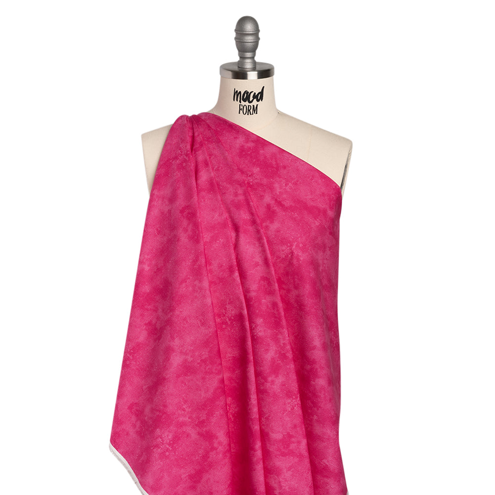 Printed Quilting Cotton by Deborah Edwards Northcott Studio - Fuchsia Fresco Texture - Toscana Collection - Folded Printed Quilting Cotton by Deborah Edwards Northcott Studio - Fuchsia Fresco Texture - Toscana Collection - Folded