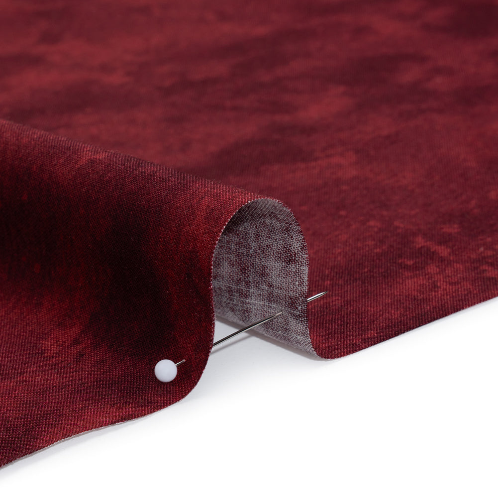 Printed Quilting Cotton by Deborah Edwards Northcott Studio - Cabernet Fresco Texture - Toscana Collection Printed Quilting Cotton by Deborah Edwards Northcott Studio - Cabernet Fresco Texture - Toscana Collection