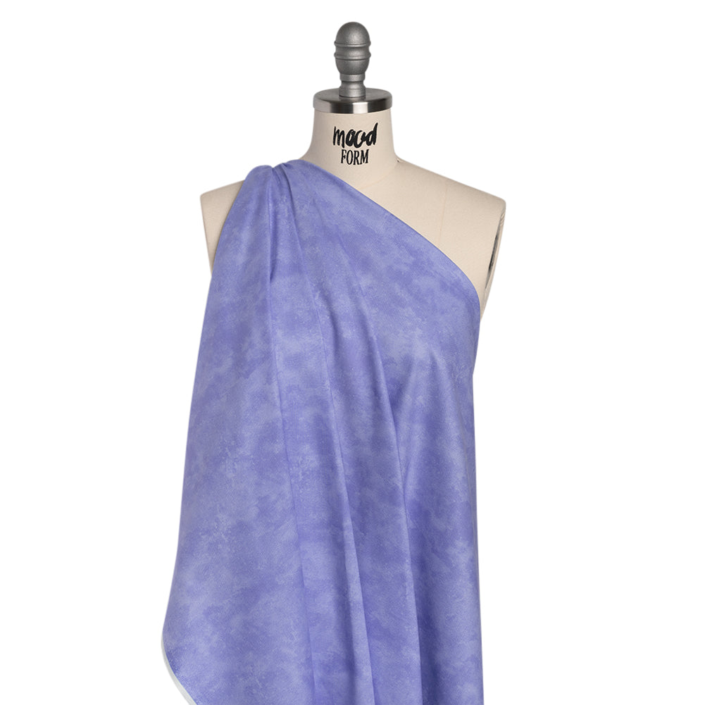 Printed Quilting Cotton by Deborah Edwards Northcott Studio - Periwinkle Fresco Texture - Toscana Collection - Folded Printed Quilting Cotton by Deborah Edwards Northcott Studio - Periwinkle Fresco Texture - Toscana Collection - Folded