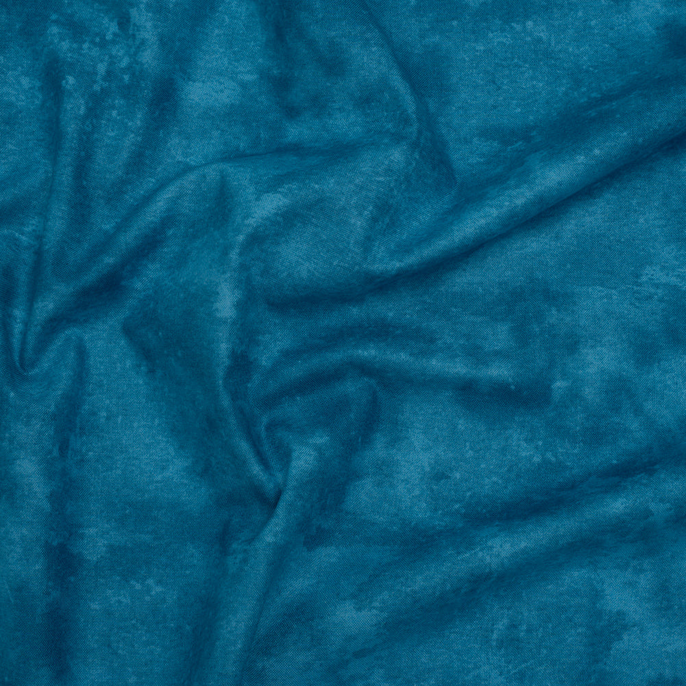 Printed Quilting Cotton by Deborah Edwards Northcott Studio - Prussian Fresco Texture - Toscana Collection Drape Printed Quilting Cotton by Deborah Edwards Northcott Studio - Prussian Fresco Texture - Toscana Collection Drape