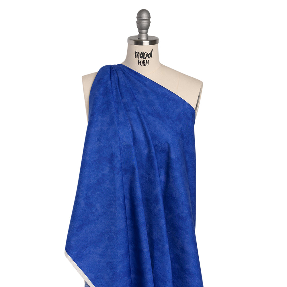 Printed Quilting Cotton by Deborah Edwards Northcott Studio - Lapis Fresco Texture - Toscana Collection - Folded Printed Quilting Cotton by Deborah Edwards Northcott Studio - Lapis Fresco Texture - Toscana Collection - Folded