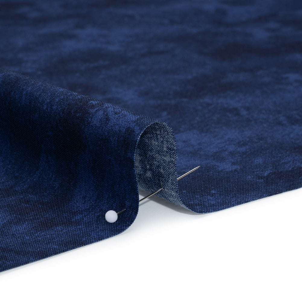Printed Quilting Cotton by Deborah Edwards Northcott Studio - Midnight Fresco Texture - Toscana Collection Full Printed Quilting Cotton by Deborah Edwards Northcott Studio - Midnight Fresco Texture - Toscana Collection Full