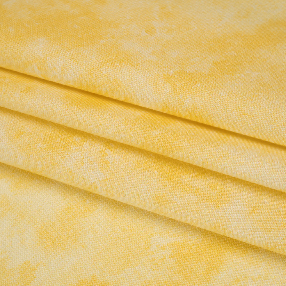 Printed Quilting Cotton by Deborah Edwards Northcott Studio - Custard Fresco Texture - Toscana Collection Printed Quilting Cotton by Deborah Edwards Northcott Studio - Custard Fresco Texture - Toscana Collection