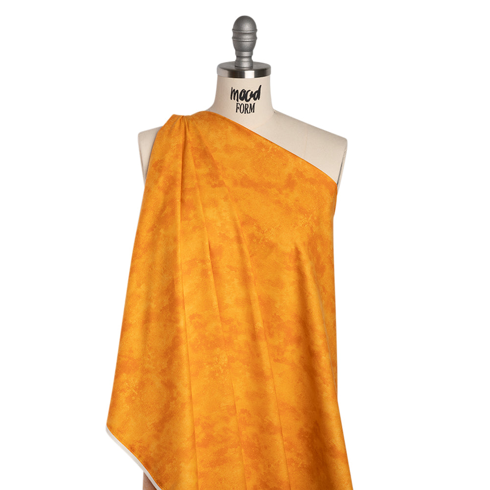 Printed Quilting Cotton by Deborah Edwards Northcott Studio - Orange Peel Fresco Texture - Toscana Collection Folded Printed Quilting Cotton by Deborah Edwards Northcott Studio - Orange Peel Fresco Texture - Toscana Collection Folded