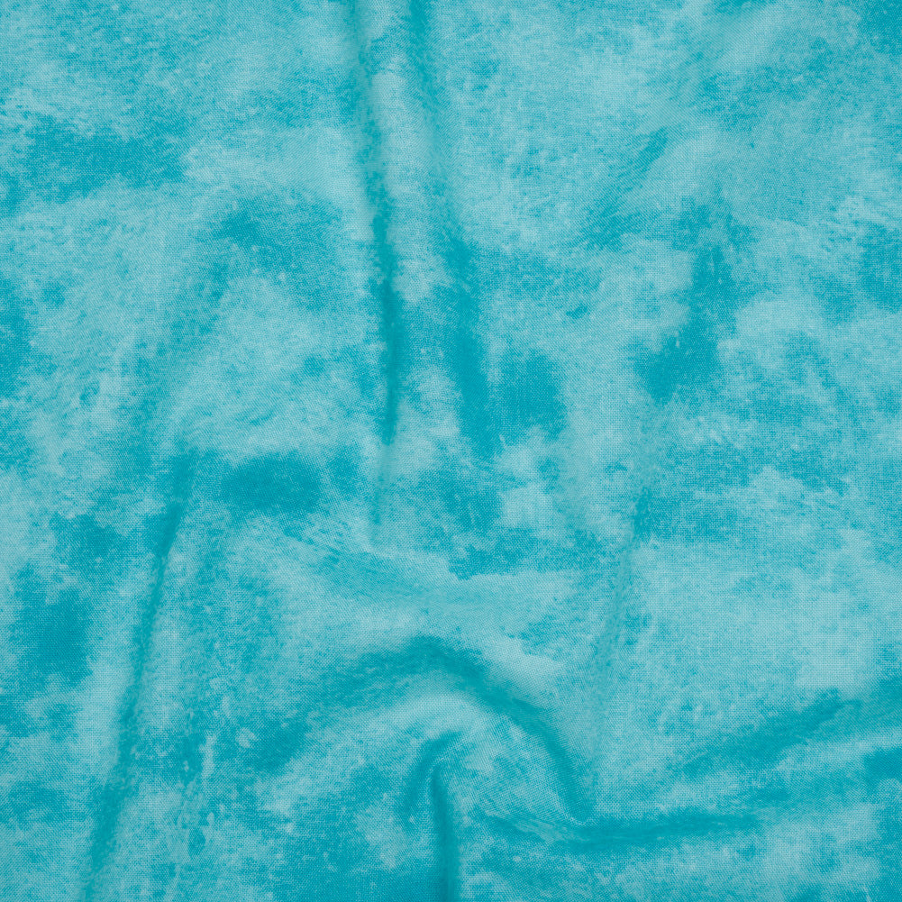 Printed Quilting Cotton by Deborah Edwards Northcott Studio - Bermuda Breeze Fresco Texture - Toscana Collection Printed Quilting Cotton by Deborah Edwards Northcott Studio - Bermuda Breeze Fresco Texture - Toscana Collection