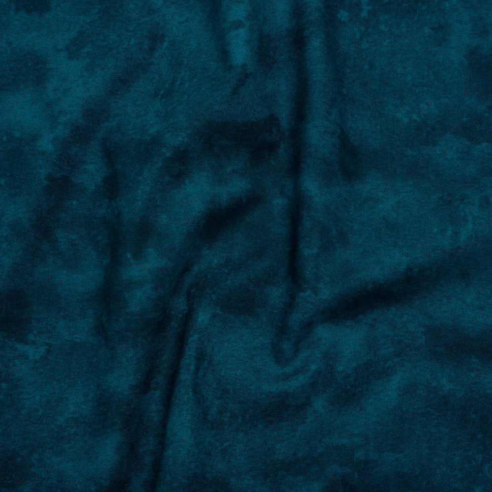 Printed Quilting Cotton by Deborah Edwards Northcott Studio - Peacock Fresco Texture - Toscana Collection Printed Quilting Cotton by Deborah Edwards Northcott Studio - Peacock Fresco Texture - Toscana Collection
