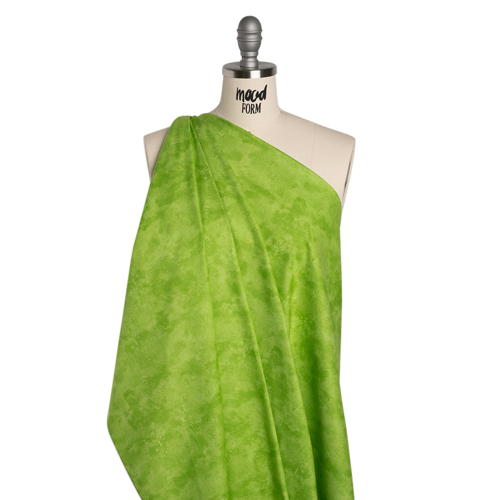 Printed Quilting Cotton by Deborah Edwards Northcott Studio - Lime Twist Fresco Texture - Toscana Collection Folded Printed Quilting Cotton by Deborah Edwards Northcott Studio - Lime Twist Fresco Texture - Toscana Collection Folded