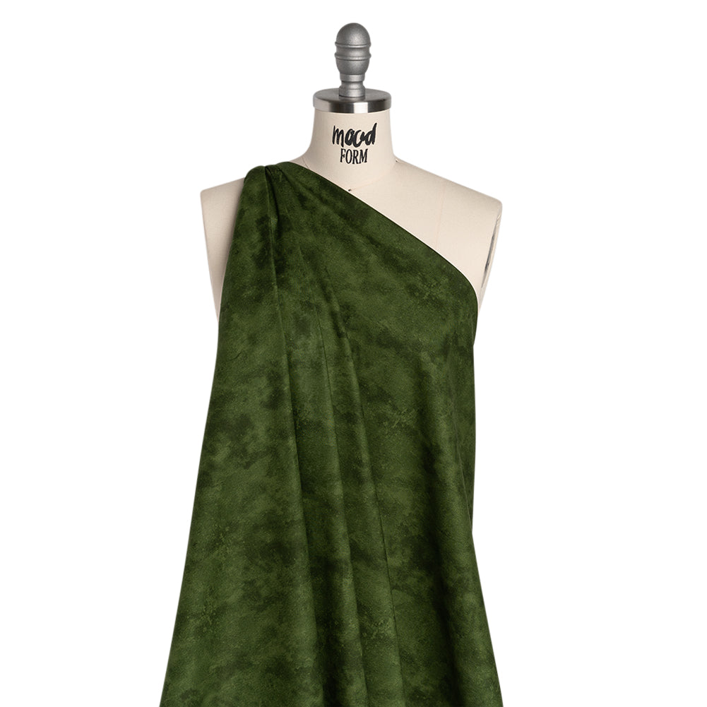 Printed Quilting Cotton by Deborah Edwards Northcott Studio - Basil Fresco Texture - Toscana Collection - Folded Printed Quilting Cotton by Deborah Edwards Northcott Studio - Basil Fresco Texture - Toscana Collection - Folded