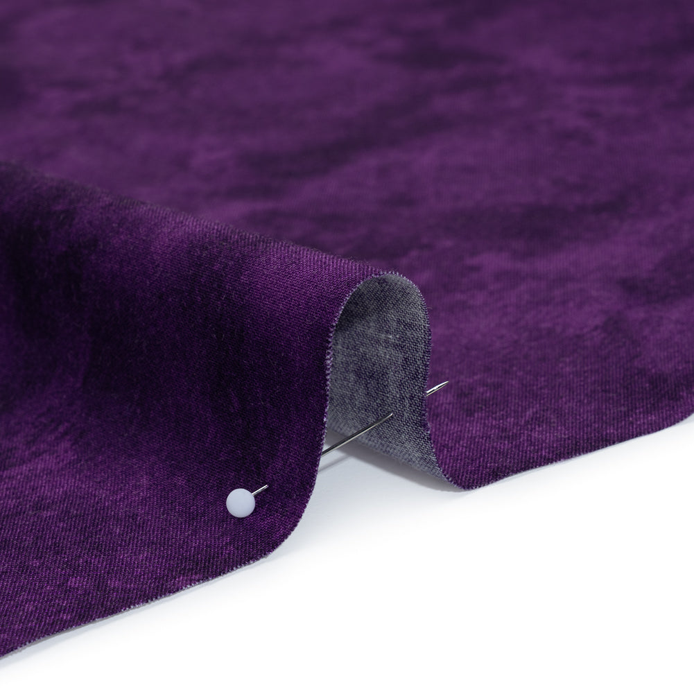 Printed Quilting Cotton by Deborah Edwards Northcott Studio - Violet Fresco Texture - Toscana Collection Full Printed Quilting Cotton by Deborah Edwards Northcott Studio - Violet Fresco Texture - Toscana Collection Full