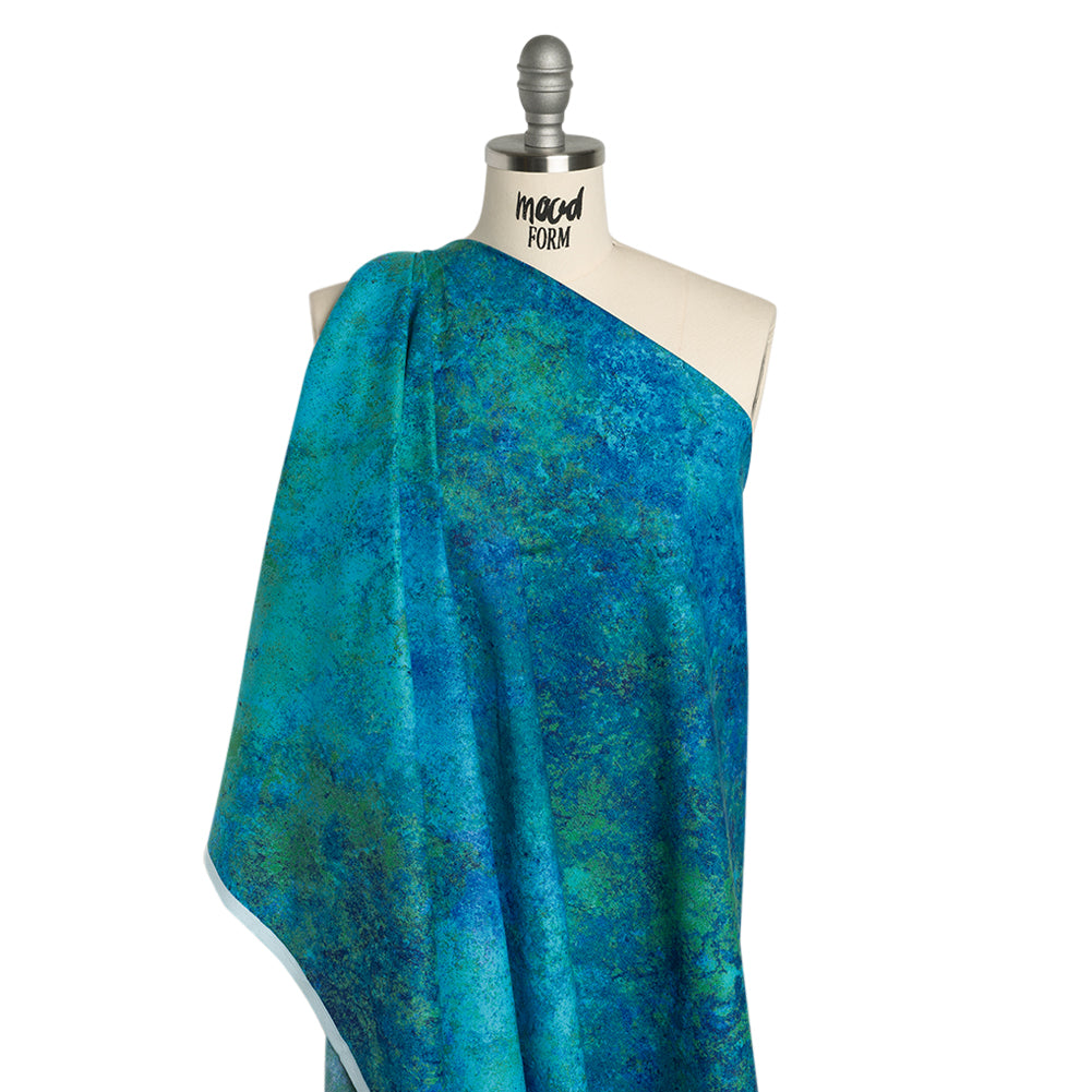 Stonehenge Quilting Cotton by Northcott - Blue Lagoon Textural Abstract - Multi Mixers Collection Stonehenge Quilting Cotton by Northcott - Blue Lagoon Textural Abstract - Multi Mixers Collection