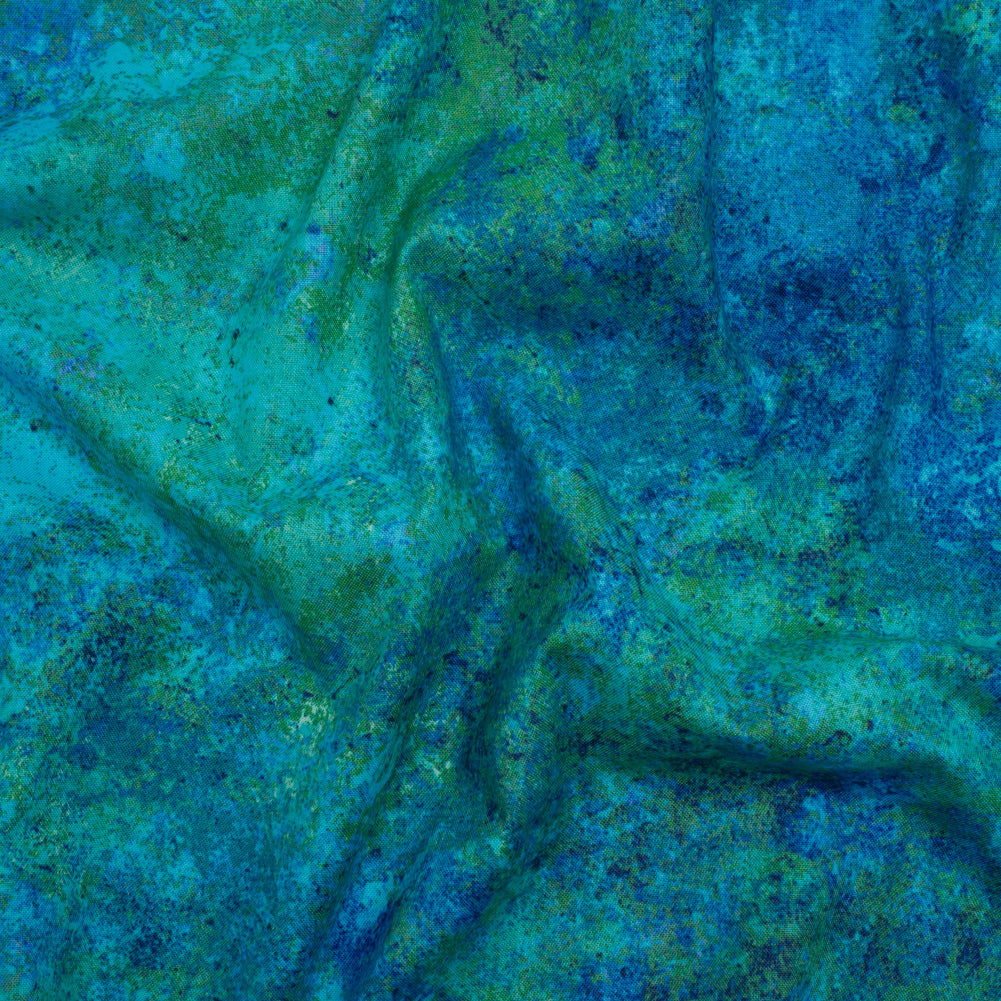 Stonehenge Quilting Cotton by Northcott - Blue Lagoon Textural Abstract - Multi Mixers Collection Stonehenge Quilting Cotton by Northcott - Blue Lagoon Textural Abstract - Multi Mixers Collection