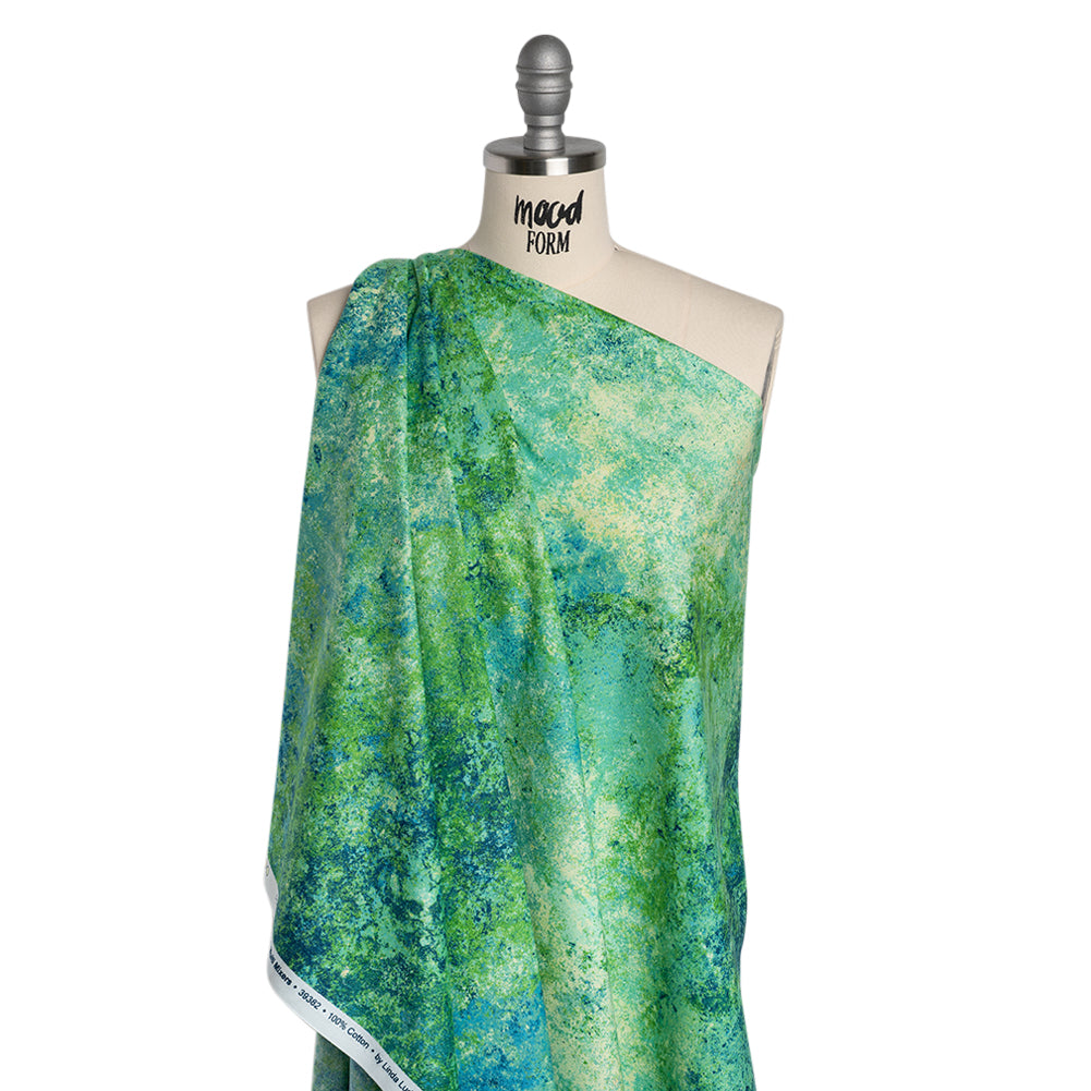 Stonehenge Quilting Cotton by Northcott - Rainforest Textural Abstract - Multi Mixers Collection Stonehenge Quilting Cotton by Northcott - Rainforest Textural Abstract - Multi Mixers Collection