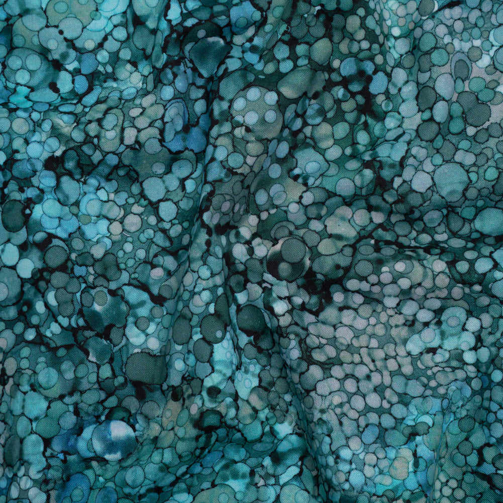 Wide Backing Quilting Cotton by Northcott, 108" Wide - Tranquility Bubbles - Bliss Wide Backing Collection Wide Backing Quilting Cotton by Northcott, 108" Wide - Tranquility Bubbles - Bliss Wide Backing Collection