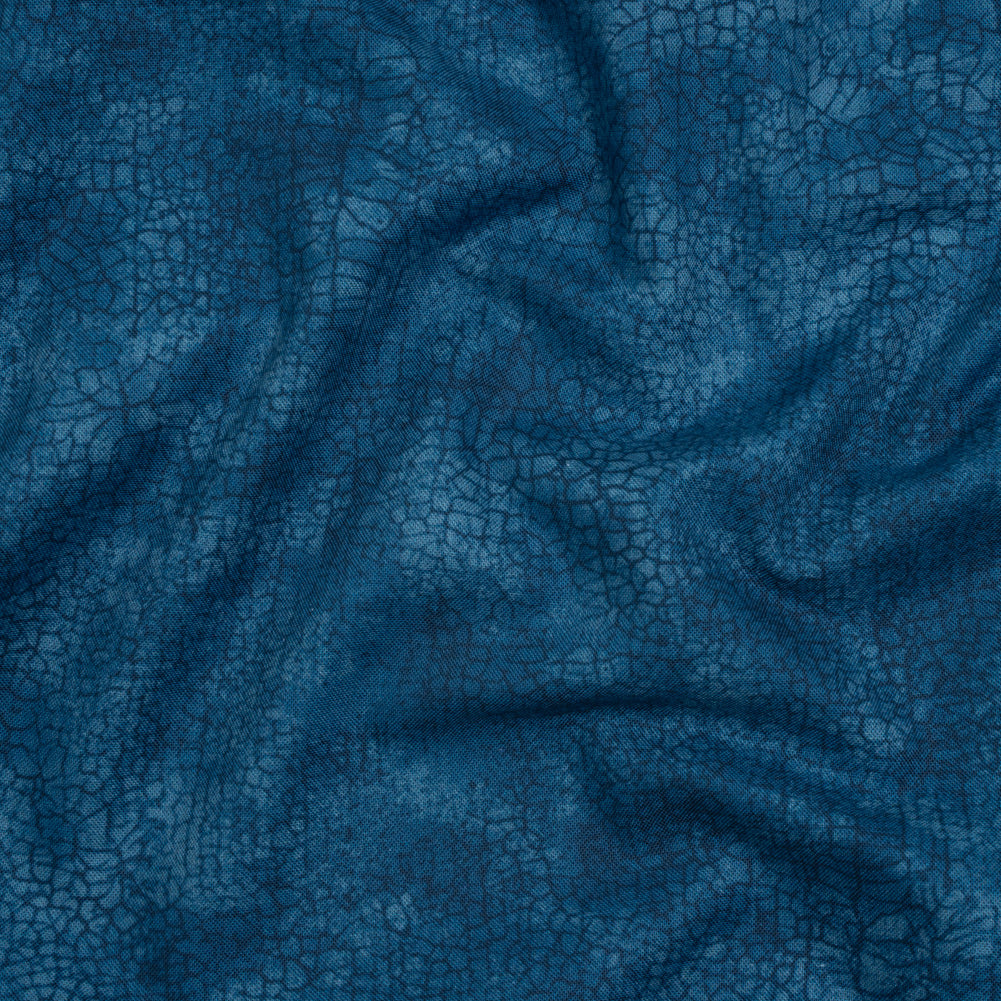 Wide Backing Quilting Cotton by Northcott, 108" Wide - Blue Bayou Abstract Texture - Crackle Wide Backing Collection Wide Backing Quilting Cotton by Northcott, 108" Wide - Blue Bayou Abstract Texture - Crackle Wide Backing Collection