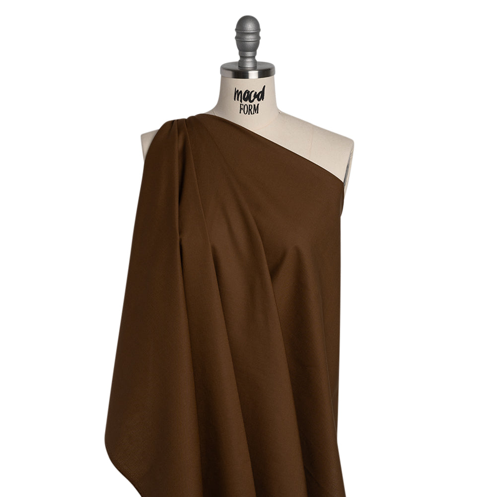 Premium Solid Quilting Cotton by Northcott - Coffee Bean - Colorworks Collection - Drape Premium Solid Quilting Cotton by Northcott - Coffee Bean - Colorworks Collection - Drape