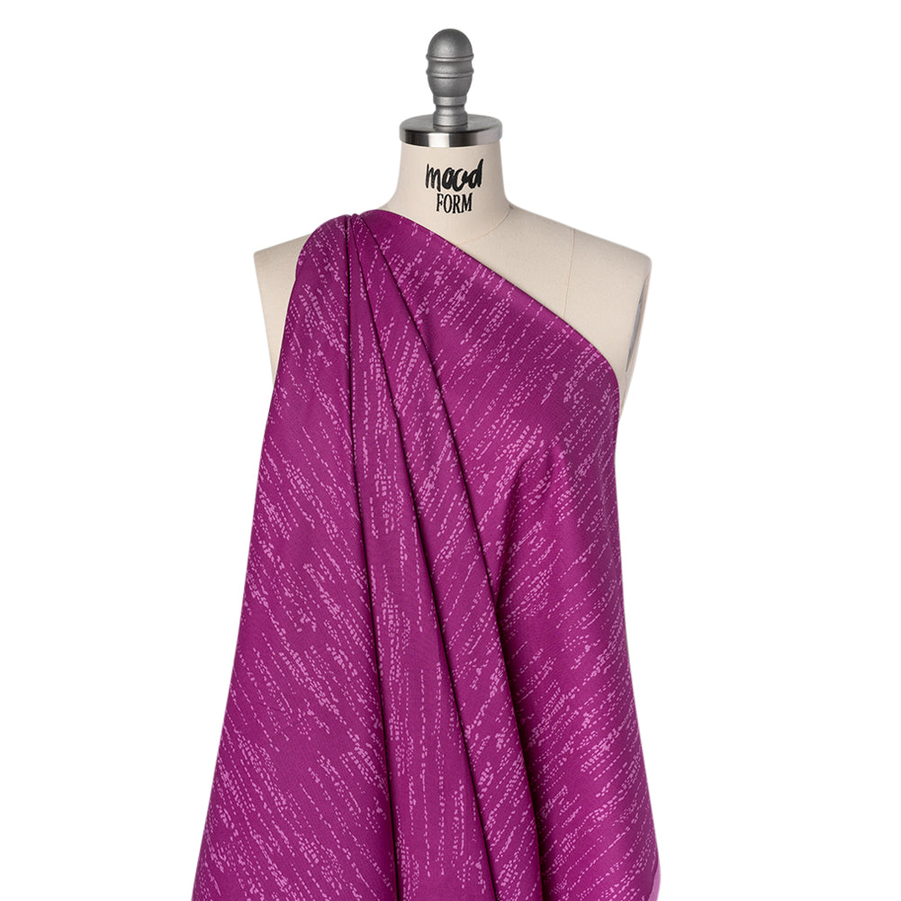 Printed Quilting Cotton by Ghazal Razavi for FIGO Studio - Fuchsia Grass Patch - Seasons Basics Collection Folded Printed Quilting Cotton by Ghazal Razavi for FIGO Studio - Fuchsia Grass Patch - Seasons Basics Collection Folded