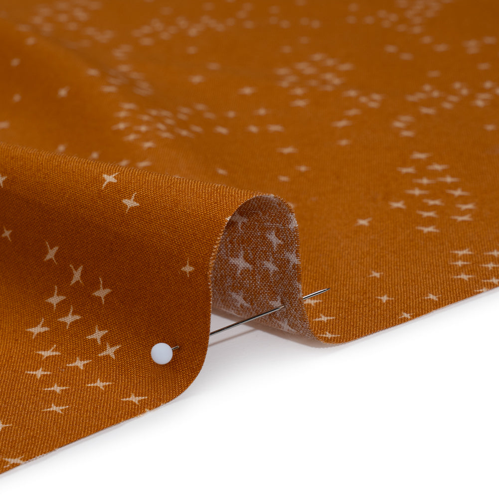Printed Quilting Cotton by Ghazal Razavi for FIGO Studio - Caramel Birds - Seasons Basics Collection Printed Quilting Cotton by Ghazal Razavi for FIGO Studio - Caramel Birds - Seasons Basics Collection