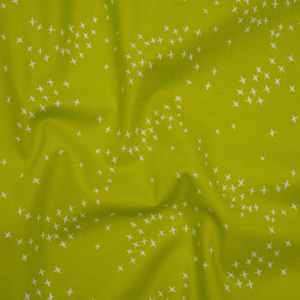 Printed Quilting Cotton by Ghazal Razavi for FIGO Studio - Pistachio Birds - Seasons Basics Collection Drape Printed Quilting Cotton by Ghazal Razavi for FIGO Studio - Pistachio Birds - Seasons Basics Collection Drape