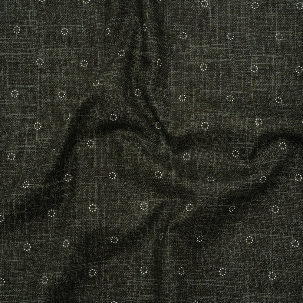 Printed Quilting Cotton by Ghazal Razavi for FIGO Studio - Olive Stitches Circles - Stash Collection Printed Quilting Cotton by Ghazal Razavi for FIGO Studio - Olive Stitches Circles - Stash Collection