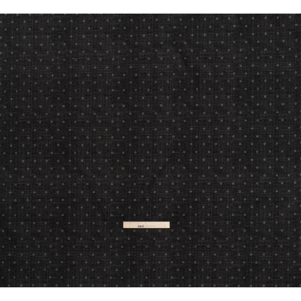 Printed Quilting Cotton by Ghazal Razavi for FIGO Studio - Black Stitches Circles - Stash Collection - Full - Image 5 of 6 Printed Quilting Cotton by Ghazal Razavi for FIGO Studio - Black Stitches Circles - Stash Collection - Full - Image 5 of 6